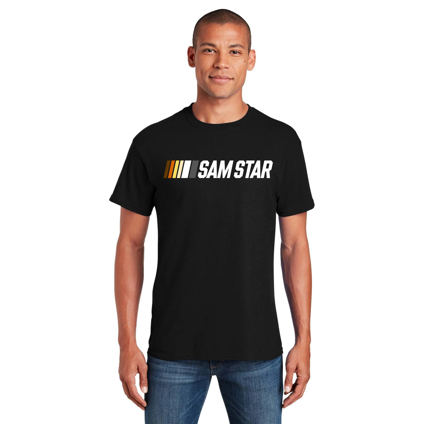 Sam Star Bear Flag Racing graphic T-shirt