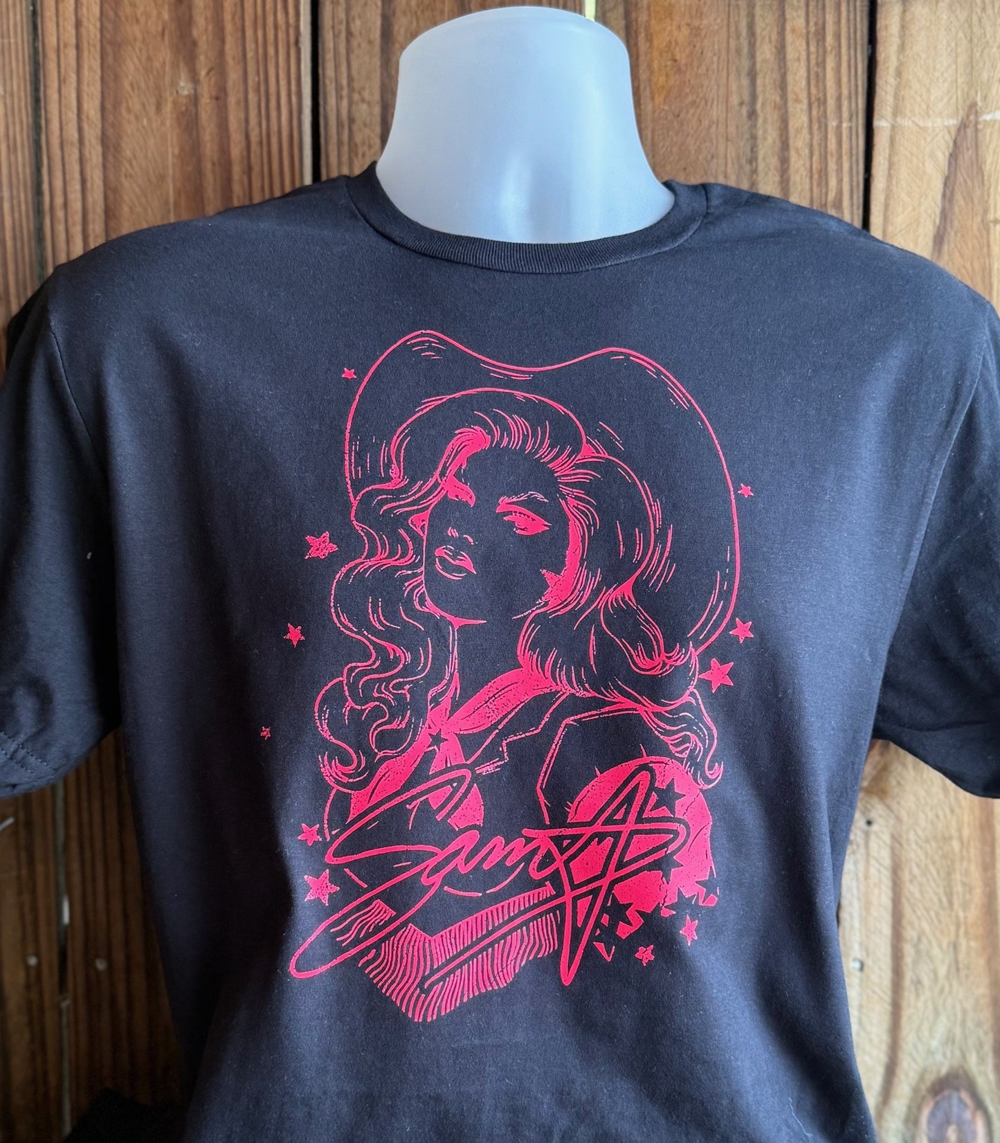 Pink Sam sketch shirt