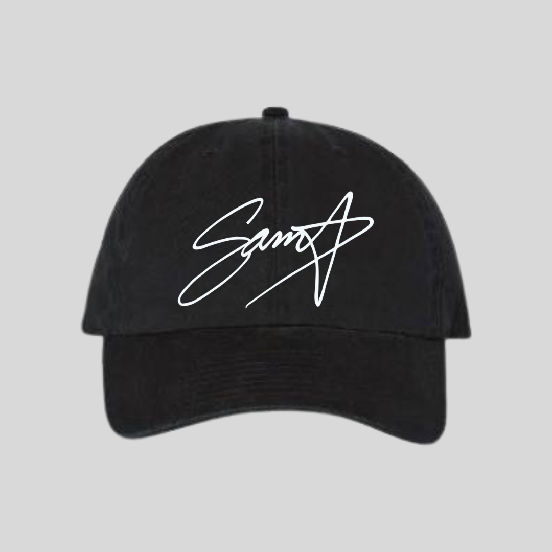 Sam signature embroidered cap