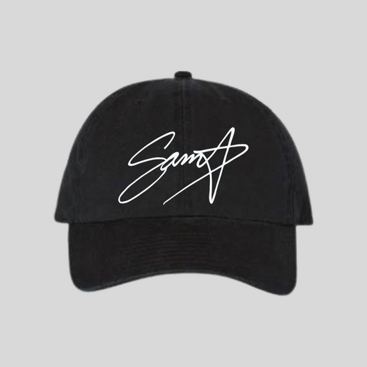Sam signature embroidered cap