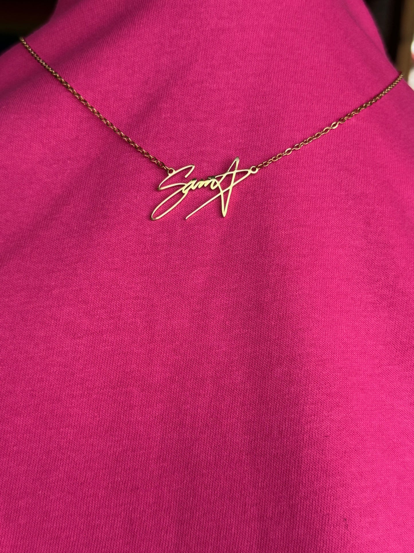 Sam signature necklace