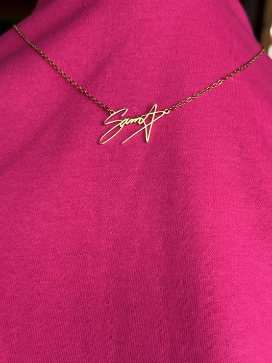 Sam signature necklace