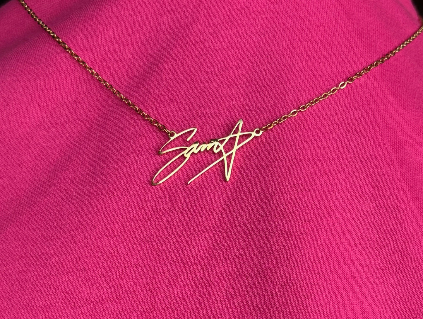 Sam signature necklace