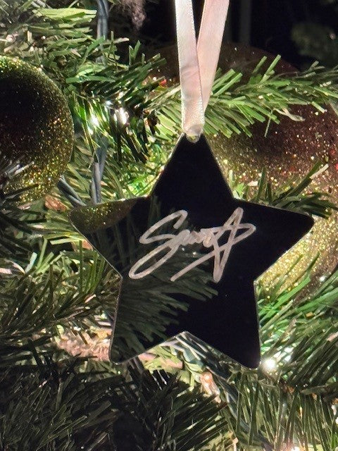 Sam Star Christmas ornament